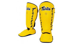 Защита голени Fairtex SP7 yellow XL