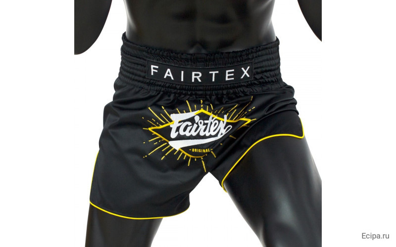 Шорты для бокса Fairtex BS1903 (черный-золотой) S