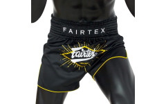 Шорты для бокса Fairtex BS1903 (черный-золотой) XL Шорты для бокса Fairtex BS1903 (черный-золотой) XL