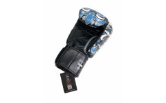Боксерские перчатки Twins FBGVL3-58 (Кабуки) gray 10 oz