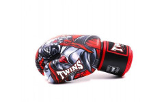 Боксерские перчатки Twins FBGVL3-58 (Кабуки) red 10 oz