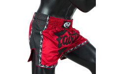 Шорты для бокса Fairtex BS1703 (красно-черные) 3XL Шорты для бокса Fairtex BS1703 (красно-черные) 3XL