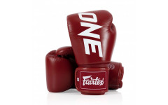 Боксерские перчатки Fairtex One ChampionShip red 14 oz Боксерские перчатки Fairtex One ChampionShip red 14 oz