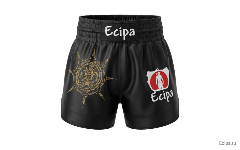 Шорты для Muay Thai Ecipa Fighter black XS