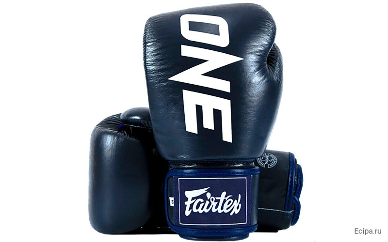 Боксерские перчатки Fairtex One ChampionShip blue 16 oz