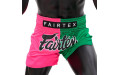 Шорты для бокса Fairtex BS1911 (розовый-зеленый) XL Шорты для бокса Fairtex BS1911 (розовый-зеленый) XL