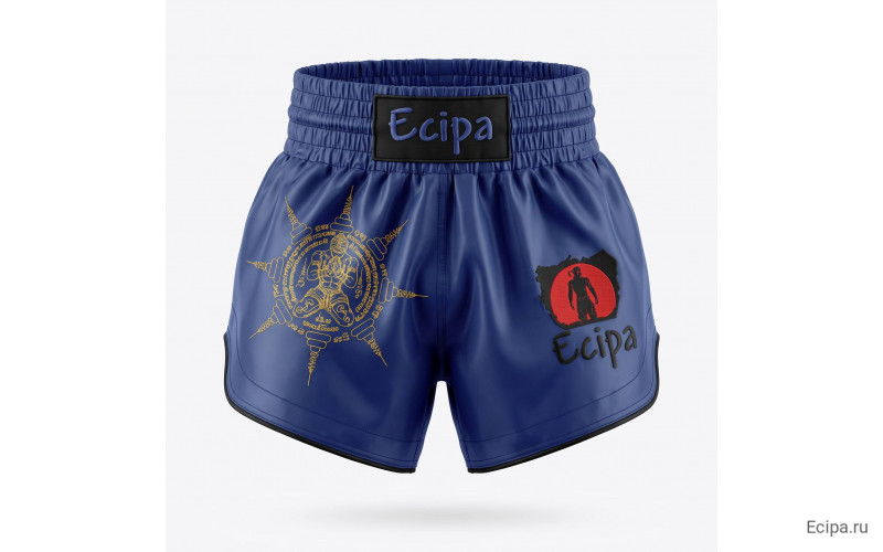 Шорты для Muay Thai Ecipa Fighter blue 2XL