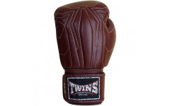 Боксерские перчатки Twins Special BGVL14 Dark Brown 12 oz