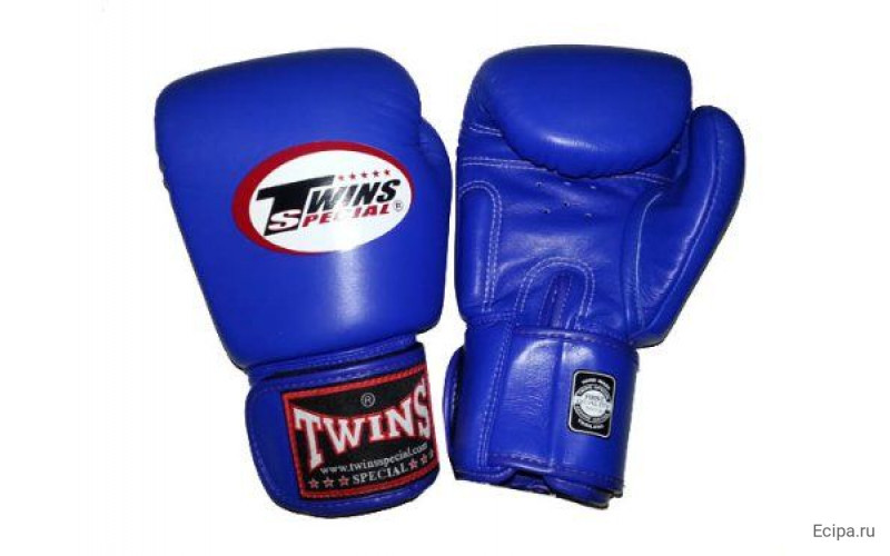 Боксерские перчатки Twins Special BGVL3 blue 10 oz