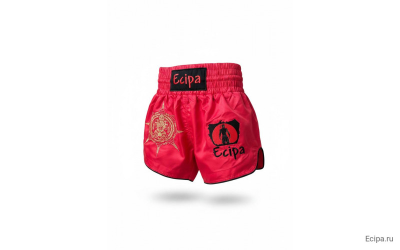 Шорты для Muay Thai Ecipa Fighter red L