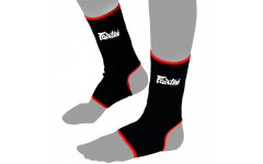 Голеностопы Fairtex AS1 black-red Голеностопы Fairtex AS1 black-red