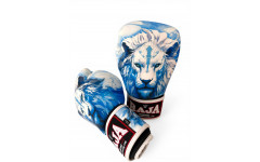 Боксёрские перчатки Raja Leo Frost 12 oz Боксёрские перчатки Raja Leo Frost 12 oz