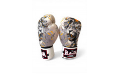 Боксёрские перчатки Raja White Tiger 12 oz Боксёрские перчатки Raja White Tiger 12 oz