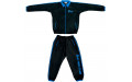 Костюм сауна Fairtex VS4 black blue M Костюм сауна Fairtex VS4 black blue M