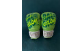 Боксёрские перчатки TKB ACTIVE MUAYTHAI green 14 oz