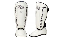 Защита голени Fairtex SP7 White L